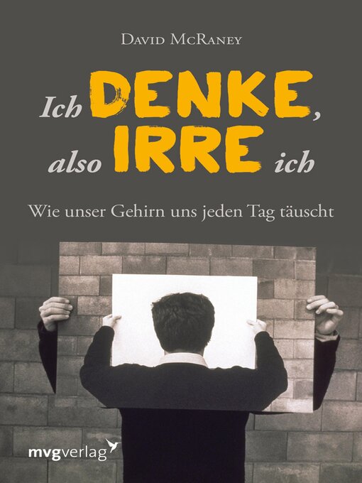 Cover image for Ich denke, also irre ich